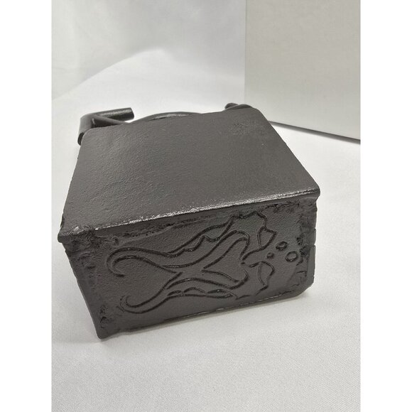 Tiny Purple Seahorse LGBTQIA+ Cast Iron Male With Symbols Book Ends- Set Of 2 - Picture 6 of 14